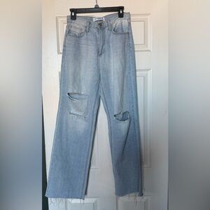 Just Black denim wide leg jeans